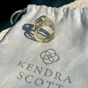 Kendra Scott Myles Band Ring in Gold